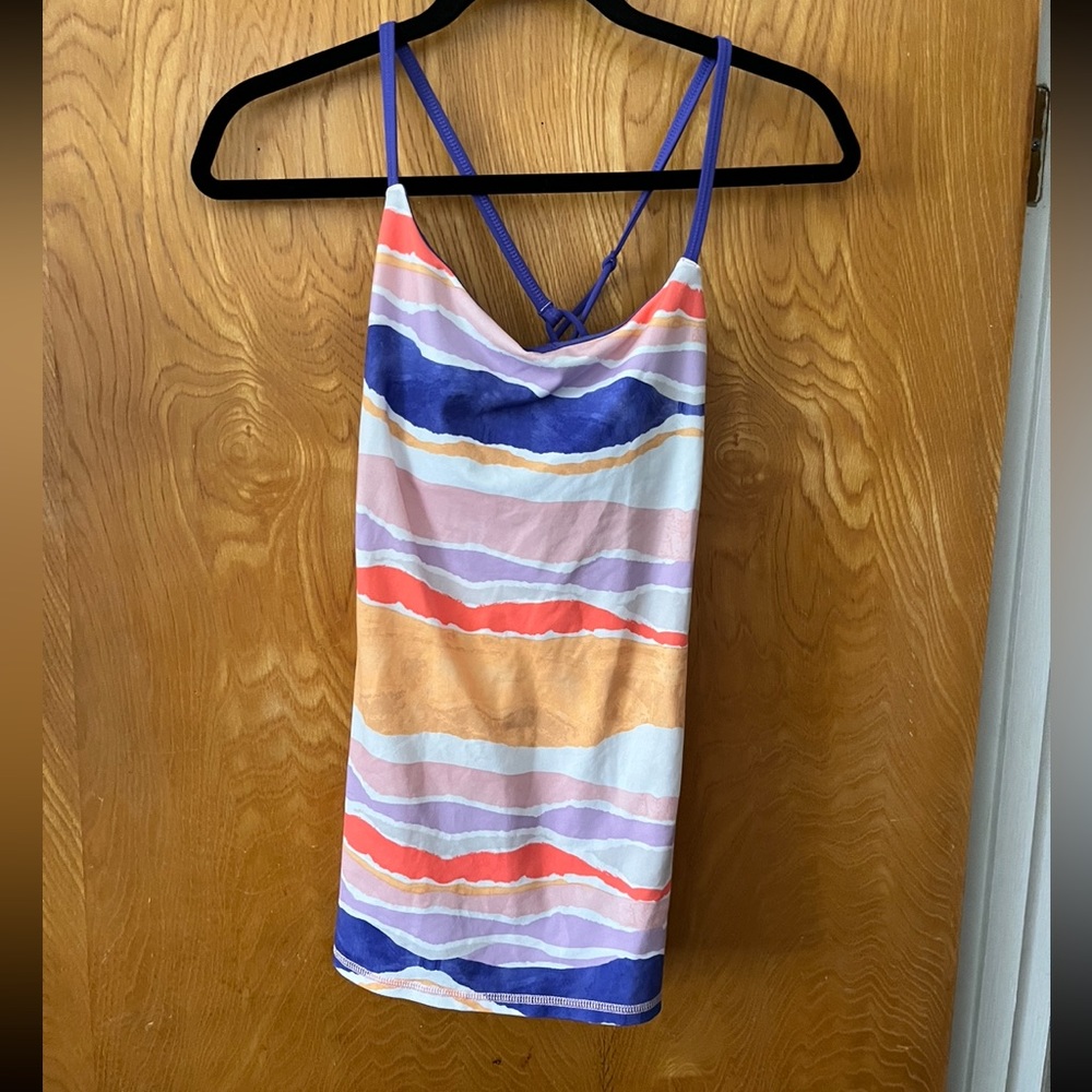 LULULEMON Strappy shelf bra tank 6